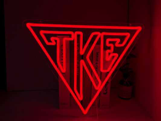 Tau Kappa Epsilon | Neon Sign - Houseplate
