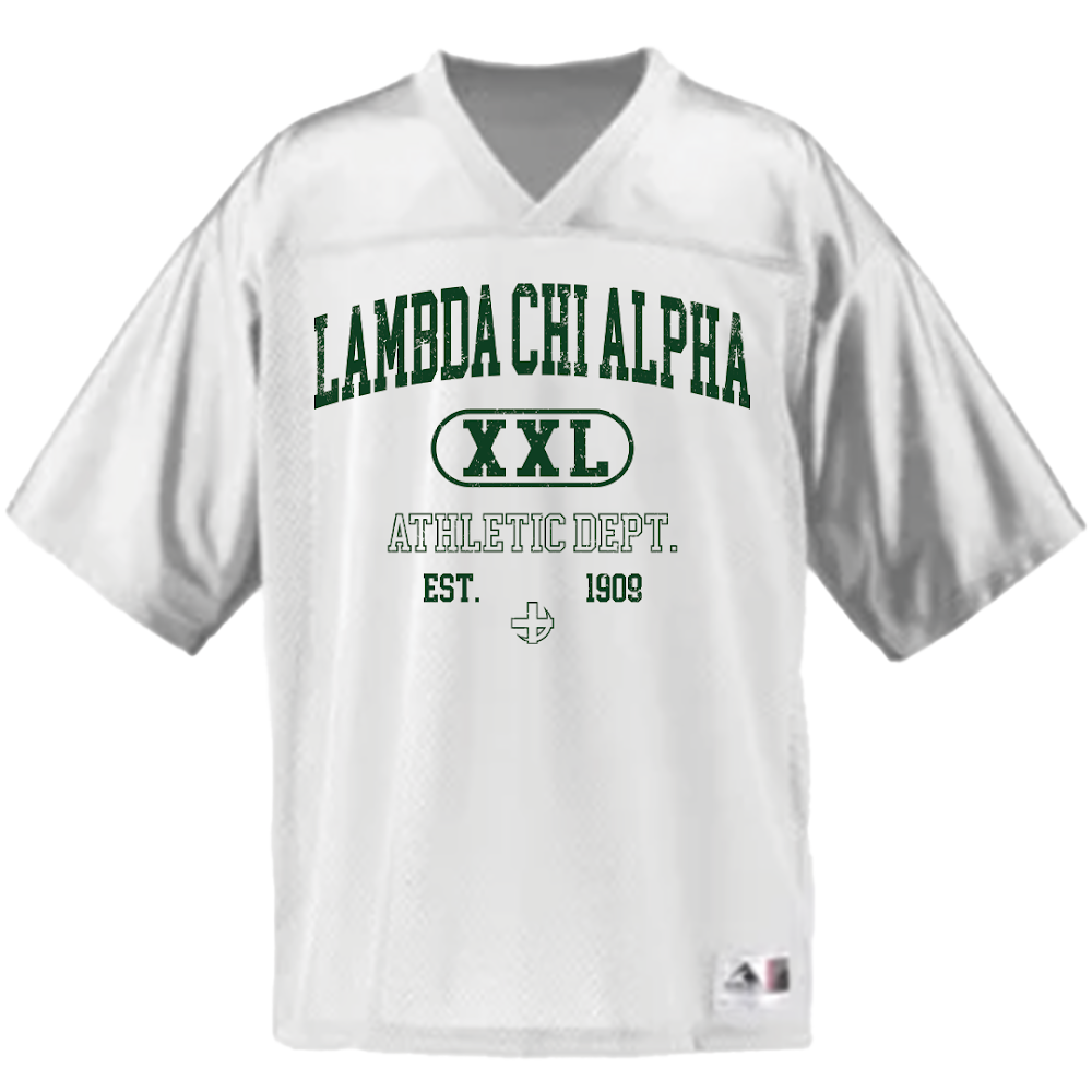 Lambda Chi Alpha | Augusta Sportswear 257 Fanwear Replica Football Jersey