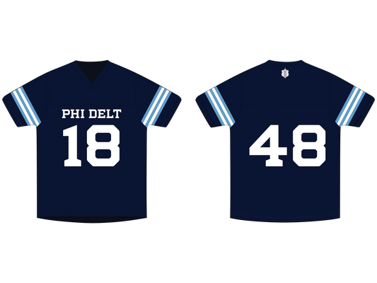 Phi Delta Theta | Striped Football Jersey