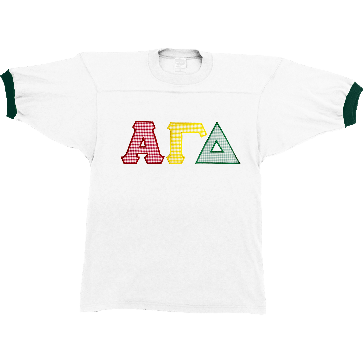 Alpha Gamma Delta | Classic Sorority Jersey in White