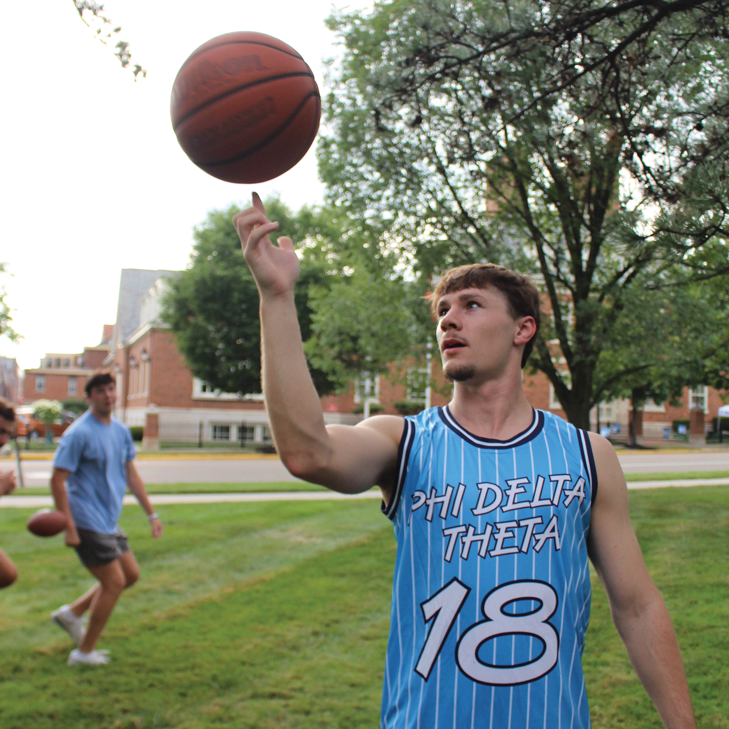 Phi Delta Theta | Pinstripe Basketball Jersey