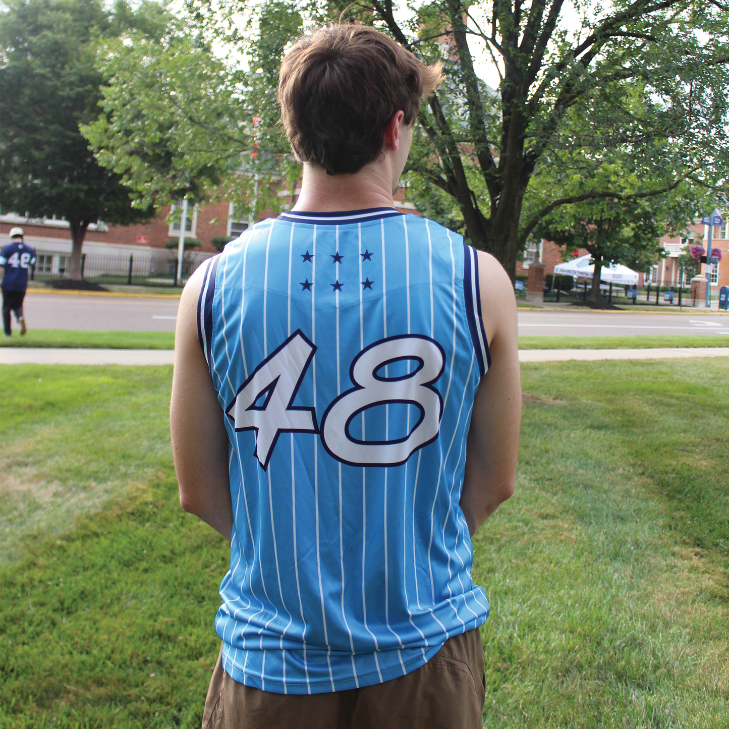 Phi Delta Theta | Pinstripe Basketball Jersey
